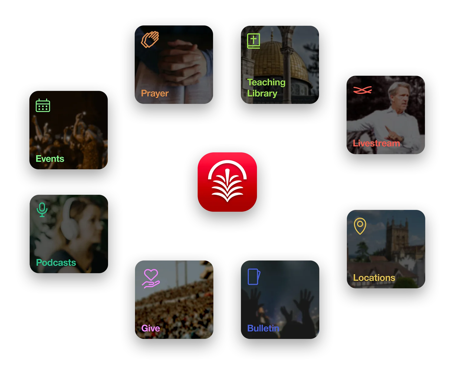 Calvary App Features