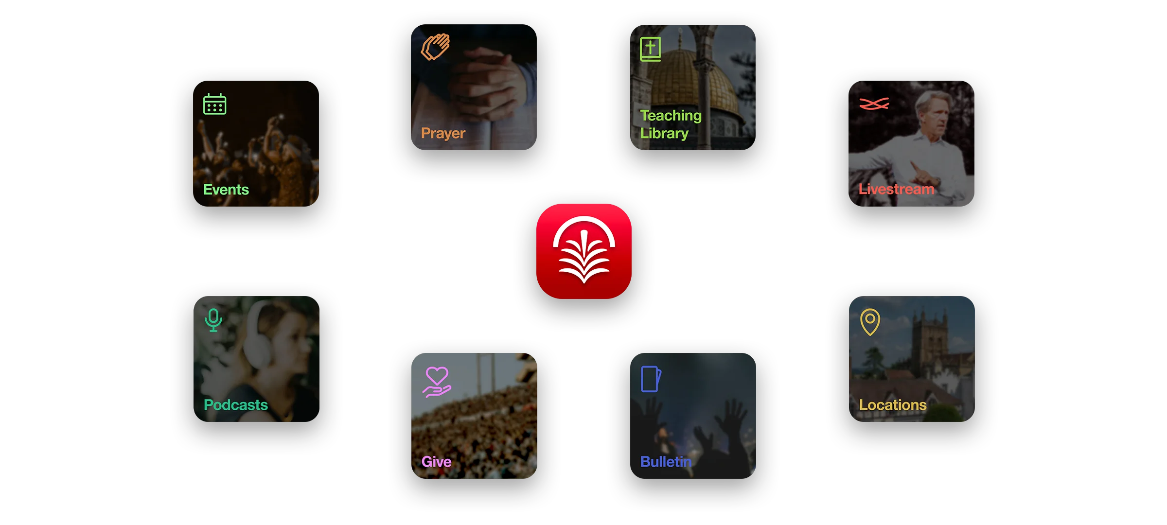 Calvary App Features