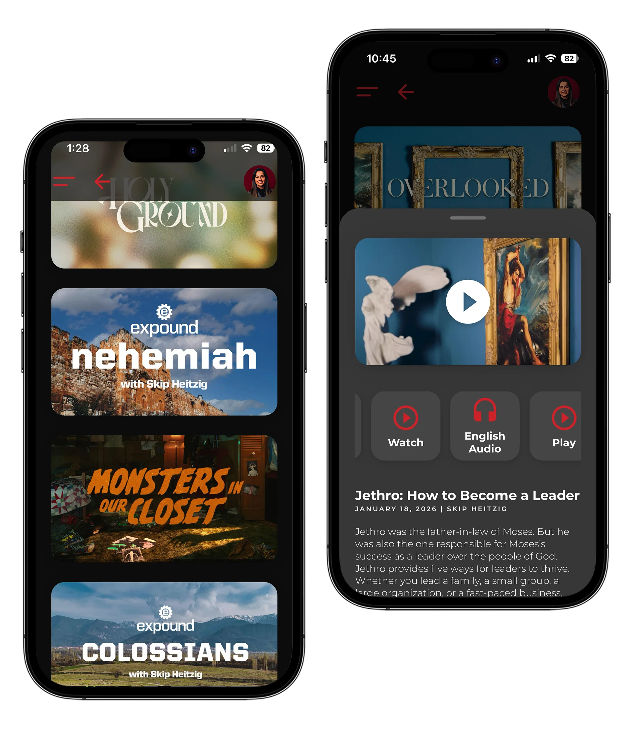 Calvary App Preview Watch Messages