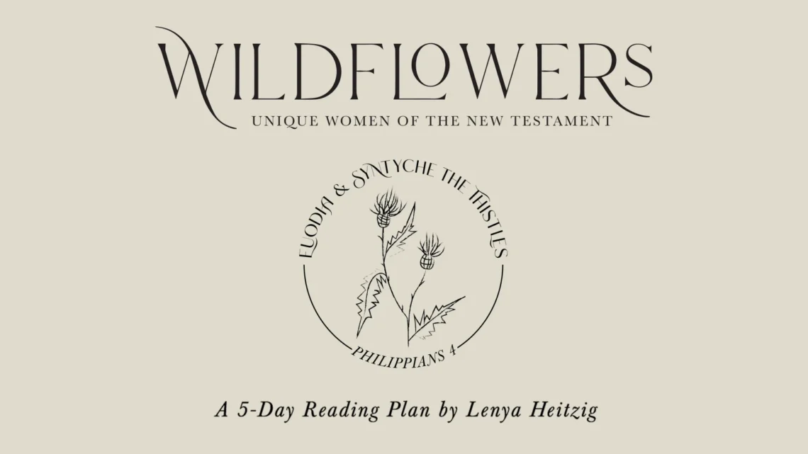 YouVersion Plan, Wildflowers Euodia & Syntyche the Thistles